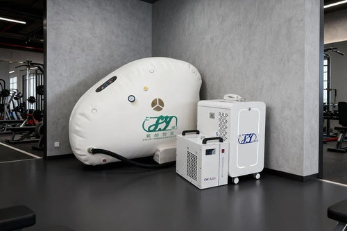 Portable Hyperbaric Chamber with Soft Shell and Seated Positioning