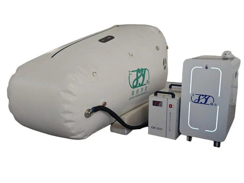 Portable Hyperbaric Chamber with Soft Shell and Recline Positioning