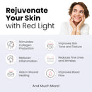 Rechargeable LED face mask designed to support healthier-looking skin and daily facial wellness routines
