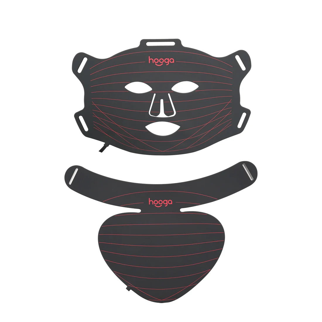 Portable Red Light Therapy Face Mask with NIR by Hooga