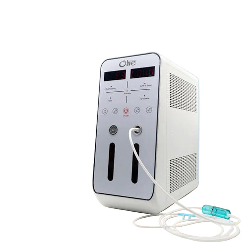 Professional-grade 600ml per minute hydrogen inhaler suitable for hospital and home use with dual suction options.
