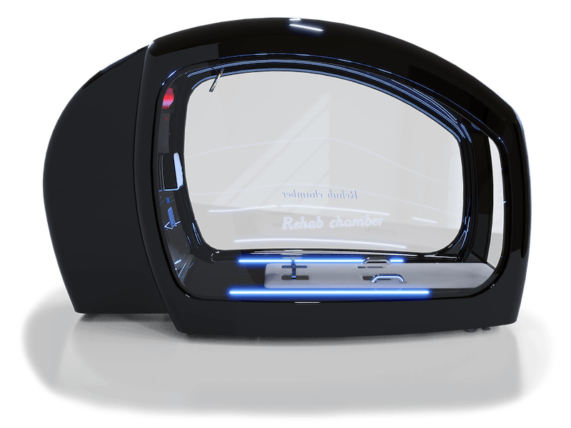 Hot Cold Therapy Rehab Chamber - HotCryo Chamber by Vacuactivus