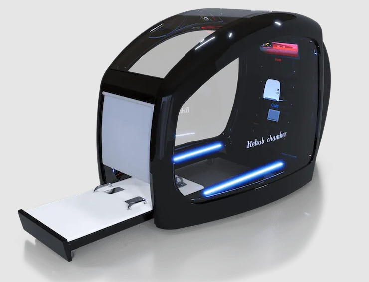 HotCRYO Recovery Pod with Contrasting Hot and Cold Therapy for Functional Training, Weight Loss, and Mobility Restoration