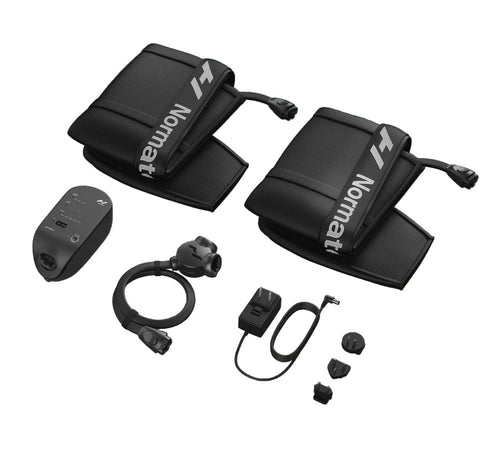 Hyperice Normatec 3 Legs with what's included in the box.