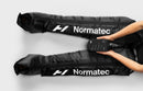Hyperice Normatec 3 Lower Body laid out in a top view.
