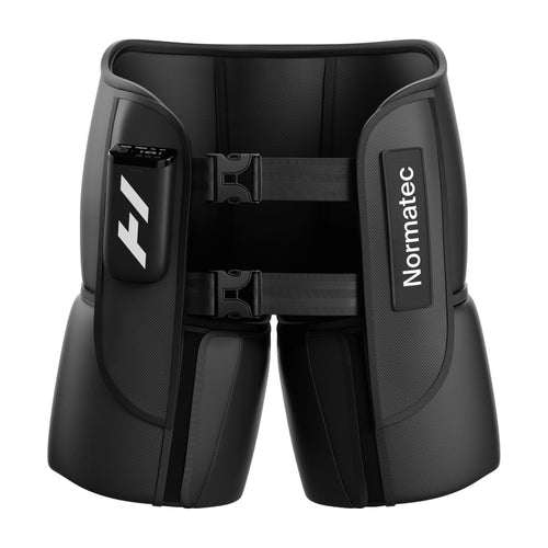 Hyperice Normatec Elite Hips shown from the front.