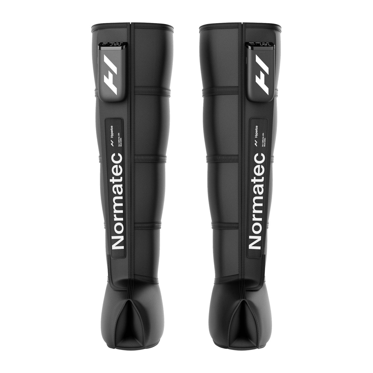 Hyperice Normatec Elite Legs shown from the front.