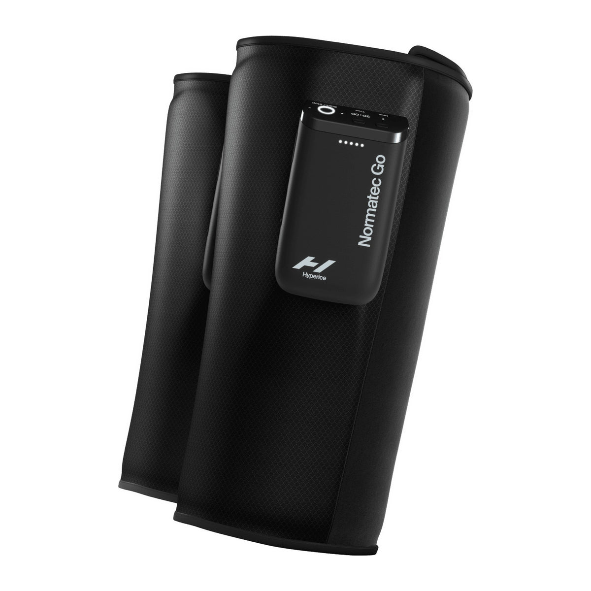 Hyperice Normatec Go shown from the front.