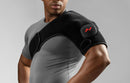 Hyperice Venom 2 Shoulder worn during use.