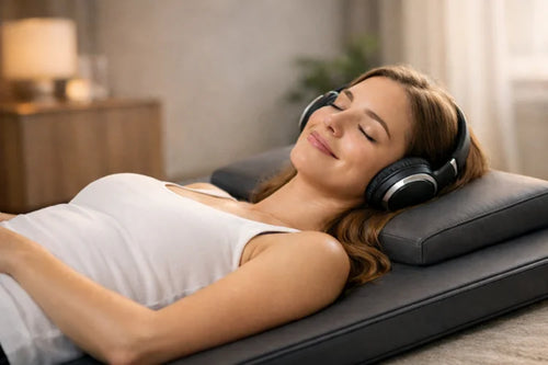 Vibroacoustic Mat with Vibration and Neuro-Acoustic Therapy for Recovery and Wellness | The Kim Mat by RemedyPulse