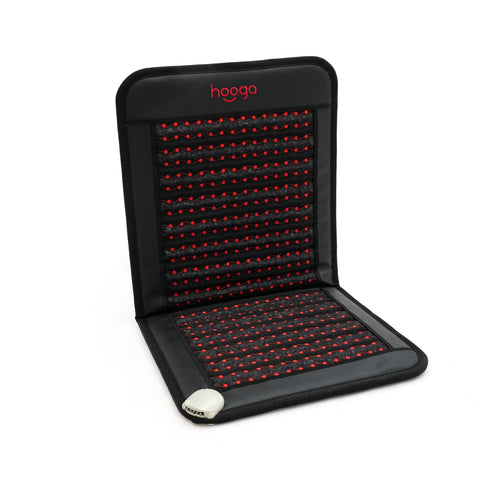 PEMF Mat for Chairs with Far Infrared Heat Therapy and Gemstones by Hooga