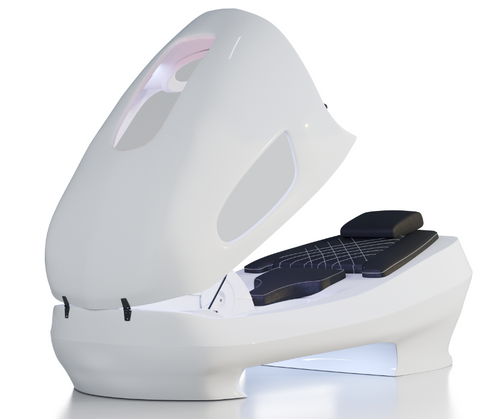 Recumbent Exercise Bike with Zero Gravity Vacuum Technology and Infrared Light Therapy | InfraStar Bike