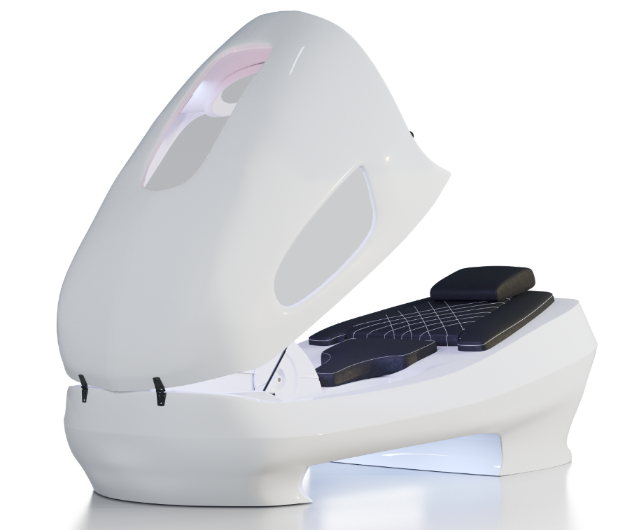 Recumbent Exercise Bike with Zero Gravity Vacuum Technology and Infrared Light Therapy | InfraStar Bike