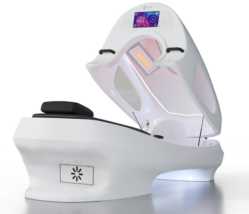 Recumbent Exercise Bike with Zero Gravity Vacuum Technology and Infrared Light Therapy | InfraStar Bike