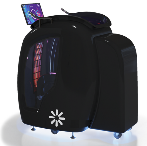 Upright Stationary Bike with Vacuum Resistance, Infrared Heat, and Cryotherapy | InfraStar Sole