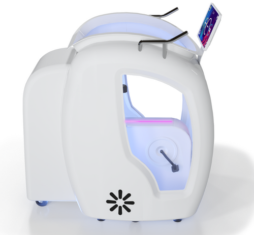 Upright Stationary Bike with Vacuum Resistance, Infrared Heat, and Cryotherapy | InfraStar Sole