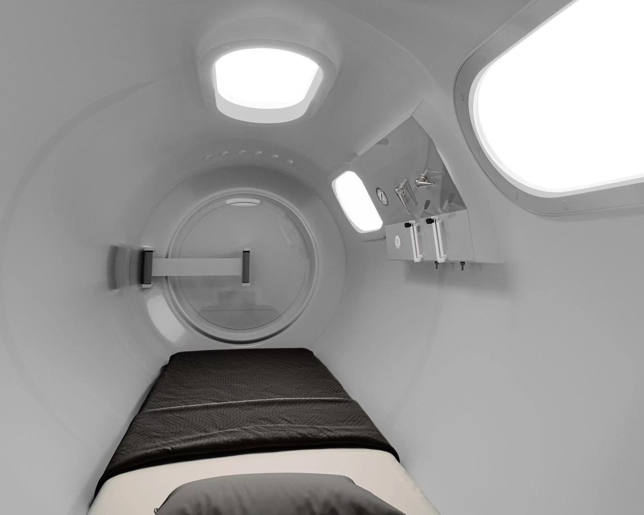 Steel Hyperbaric Chamber 3.0 ATA - Alexander by HBOT4LIFE