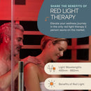 LifePro Rejuvacure Duet Two-Person Far Infrared Sauna