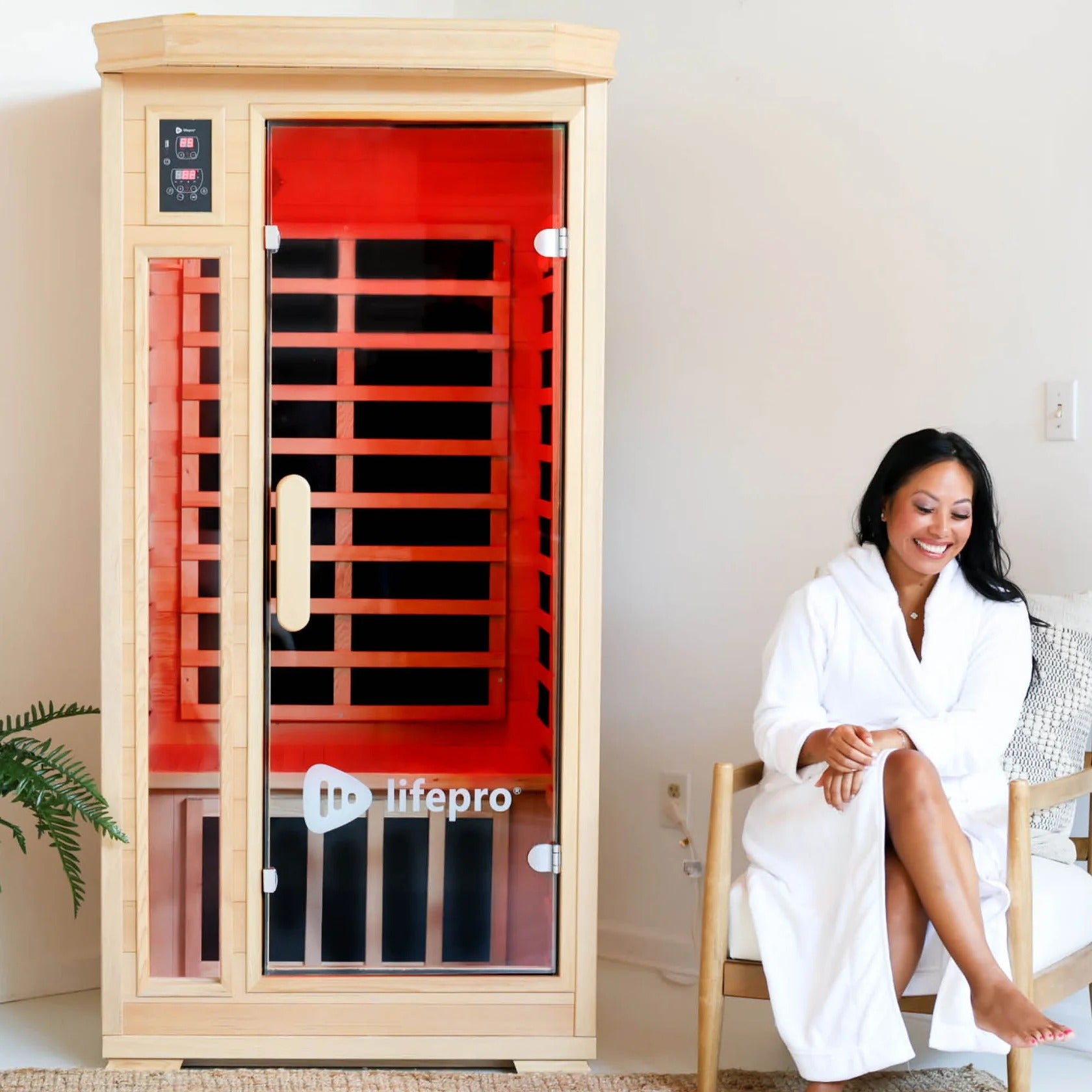 LifePro Rejuvacure One-Person Far Infrared Sauna
