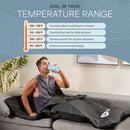 Lifepro Rejuvawrap X infrared sauna blanket temperature range guide