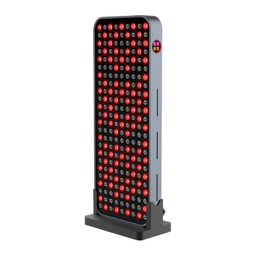 Medium-sized light therapy panel with red LED illumination