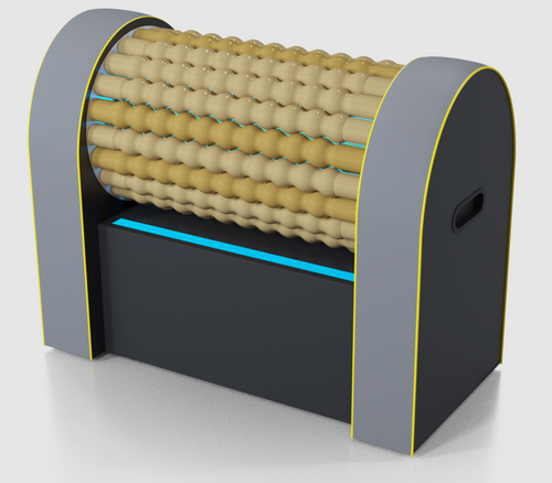 Cellulite Roller for Body Shaping and Lymphatic Drainage, RollStar Mini - Includes Infrared Heat, 3 Models to Choose From