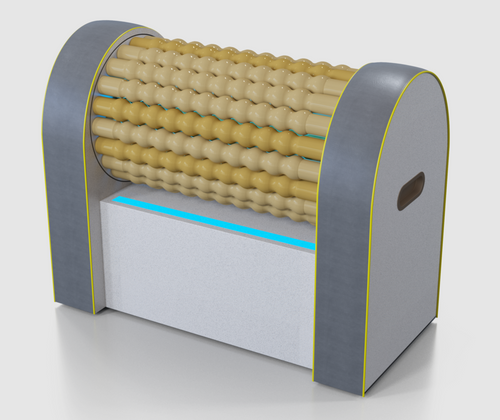 Cellulite Roller for Body Shaping and Lymphatic Drainage, RollStar Mini - Includes Infrared Heat, 3 Models to Choose From