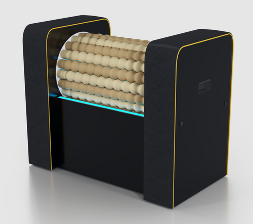 Cellulite Roller for Body Shaping and Lymphatic Drainage, RollStar Mini - Includes Infrared Heat, 3 Models to Choose From