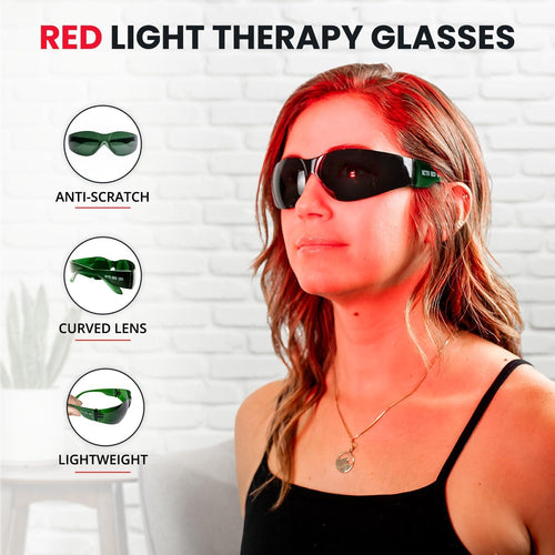 Red Light Therapy Glasses IR5 Extra Dark by Mito