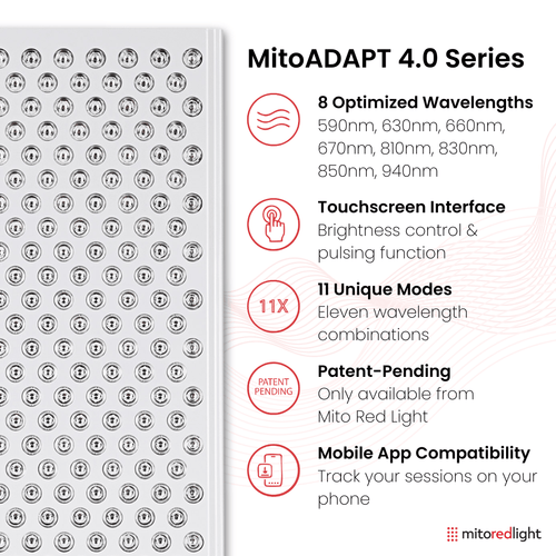 MitoADAPT 4.0 | Red Light Therapy Panel Series