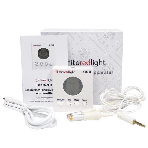 Targeted Photobiomodulation Device MitoBOOST Intranasal System for Sinus Health, Immune Support and Brain Health