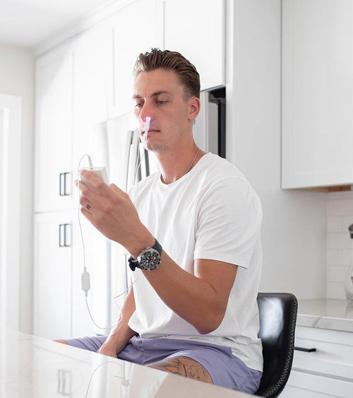 Targeted Photobiomodulation Device MitoBOOST Intranasal System for Sinus Health, Immune Support and Brain Health