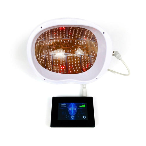 Light Therapy Helmet, MitoMIND Photobiomodulation Device with Near Infrared for Brain Wellness