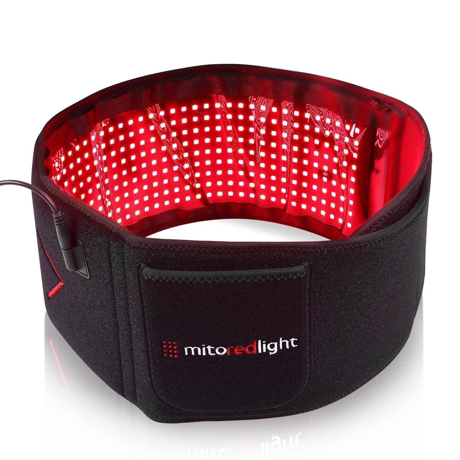 Red Light Therapy Pad, MitoQUAD Wavelength Belt for Hands Free Treatment