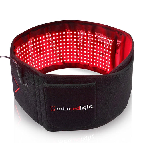 Red Light Therapy Pad, MitoQUAD Wavelength Belt for Hands Free Treatment
