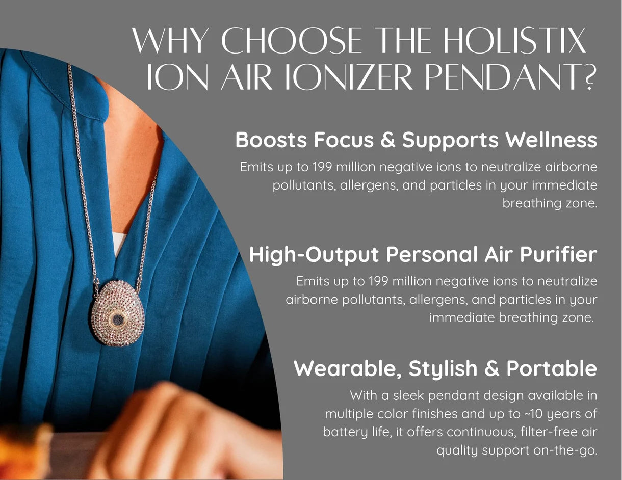 Holistix Ion Air Negative Ion Air Purifier Pendant