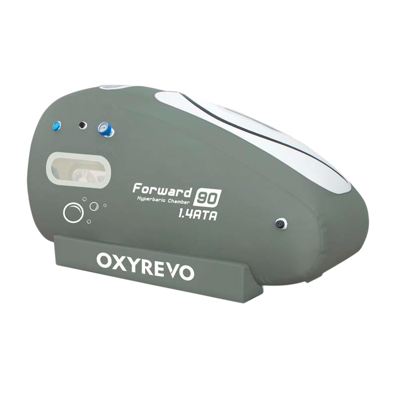 1.5 ATA Soft Shell Hyperbaric Chamber with Recline | OxyRevo Forward