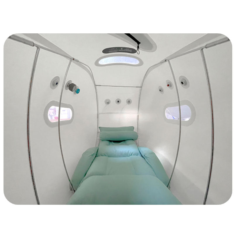 1.5 ATA Soft Shell Hyperbaric Chamber with Recline | OxyRevo Forward