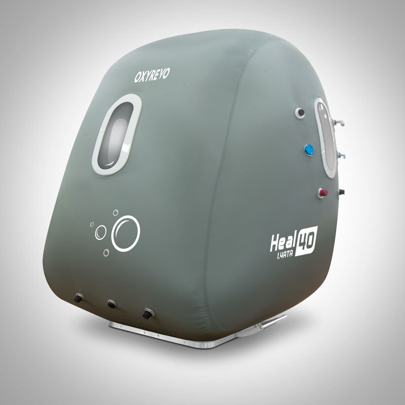 Portable Hyperbaric Chamber 1.4 ATA Wheelchair Accessible with Aluminum Base | OxyRevo Heal