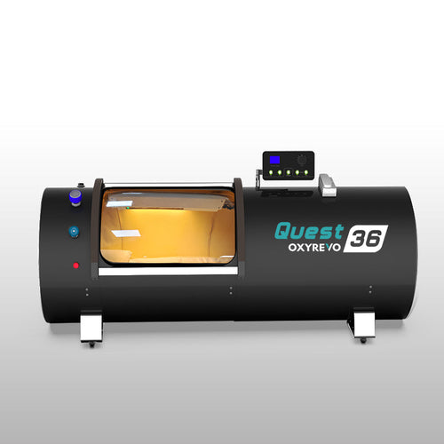 Quest 36 side view, black model.