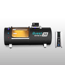 Quest 36 side view black model with oxygen concentrator.