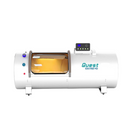 Quest 34 chamber front view, white model with orange window