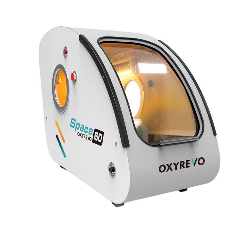 2.0 ATA Hard Shell Seated Hyperbaric Chamber | OxyRevo Space