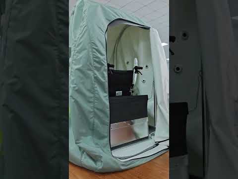 Portable Hyperbaric Chamber 1.4 ATA Wheelchair Accessible with Aluminum Base | OxyRevo Heal