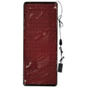 Red light therapy mat with power cord and controller