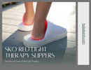 Holistix SKO Red Light Therapy Slippers for Foot Pain & Circulation