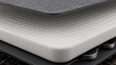 Close-up of the foam layer in The Kim Mat
