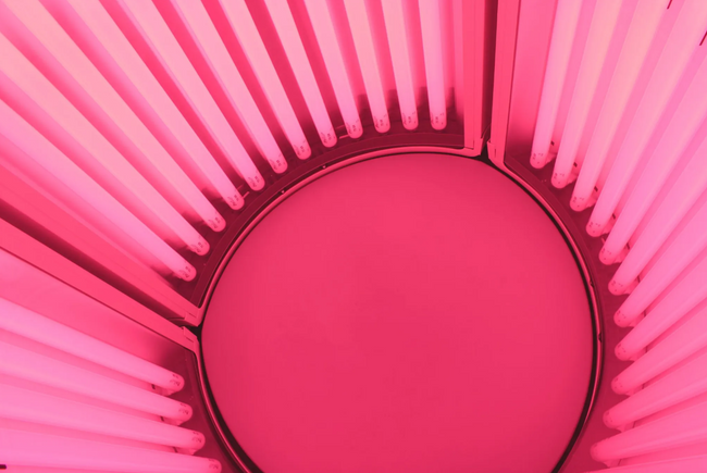 RenuvaSkin S420 Red Light Therapy Booth | 360 Degree Coverage, 633nm Wavelength, Compact and Efficient Design