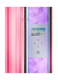 RenuvaSkin S4800 Luxury Red Light Therapy Booth with 360 degree Coverage, Customizable Sessions, and Touchscreen Control