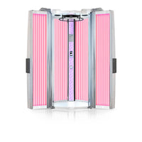 RenuvaSkin S4800 Luxury Red Light Therapy Booth with 360 degree Coverage, Customizable Sessions, and Touchscreen Control